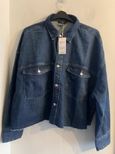 BNWT Next Blue Denim Cropped