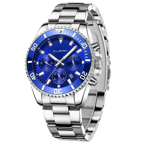 Mens watches 50mm stainless - watches,