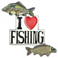 Fisherman Set of 3 Fish Mirror