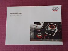 AUDI MMI NAVIGATION SAT NAV / AUDIO / PHONE HANDBOOK. A6 S6 A8 S8 Q7 (ACQ 6743)