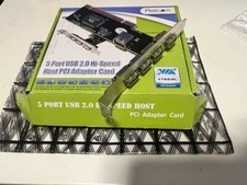 Pluscom 5 port USB 2.0  PCI Adapter Card