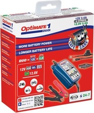 Optimate 1 DUO 12v STD AGM GEL Lithium Battery Charger Motorcycle 2025 Model