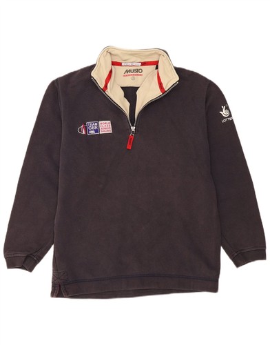 Musto boys graphic zip - boys, neck