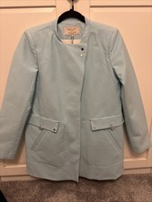 Zara Trafaluc light blue coat