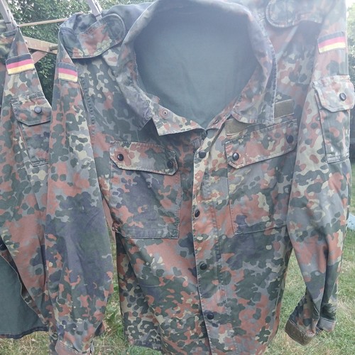 German army flecktarn field - german,