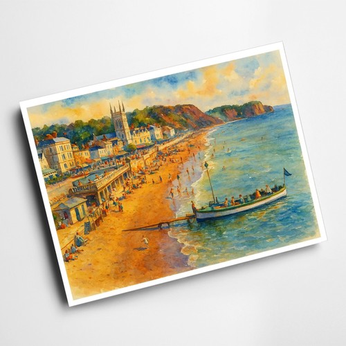 Print the beach - a6,