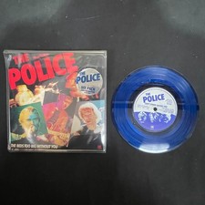 LIMITED EDITION The Police Six Pack Vinyl Record LP on BLUE TRANSLUCENT VINYL!