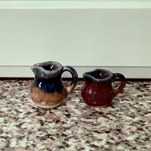 Miniature glazed stoneware - glazed,