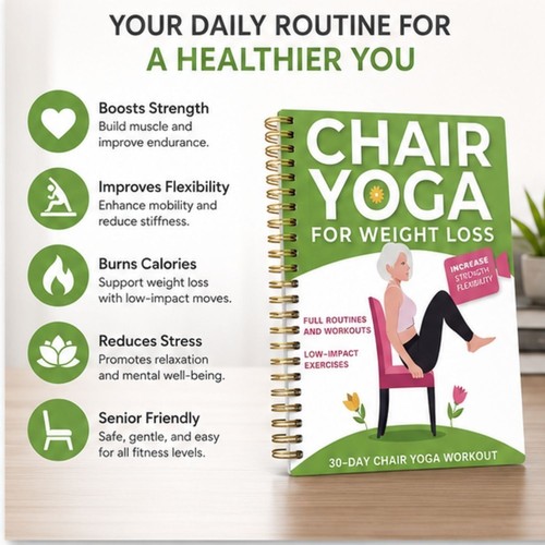 Chair yoga for seniors - yoga,