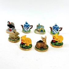 TETLEY TEA FIGURINES X8