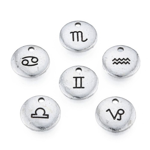 Tibetan silver charms zodiac - tibetan,