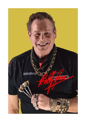 Bobby george darts repro - a4,