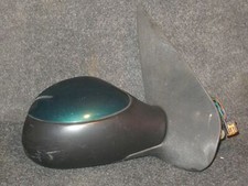 PEUGEOT 206 (98-08) OS DOOR WING MIRROR (f) DARK GREEN ELECTRIC - DRIVER RIGHT