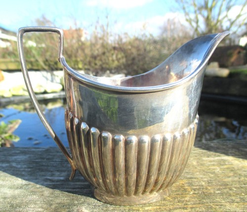 Cream jug silver plate circa - cream,