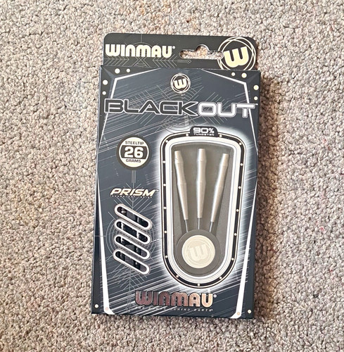 Winmau blackout tungsten - blackout, 90%