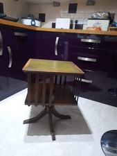 Revolving Bookcase/Table Bought 1982 In Good Condition