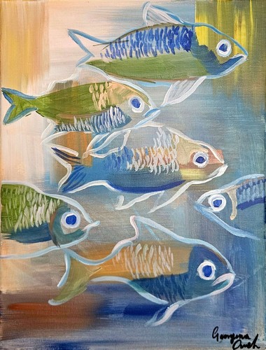 Imagine art fish coastal - fish,