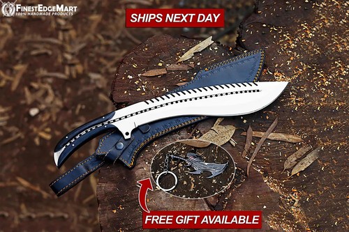 Handmade steel kukri knife - handmade, d2