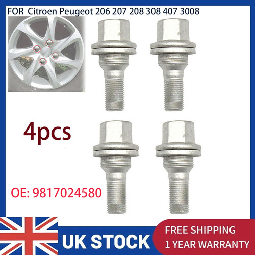 Wheel nuts bolts fit - bolts, x4