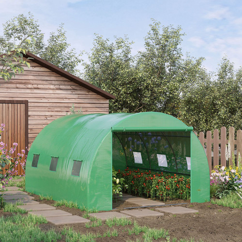 Tunnel greenhouse walk - walk-in, hot