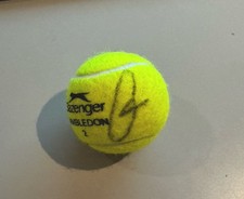 Carlos Alcaraz Signed Tennis Ball with COA