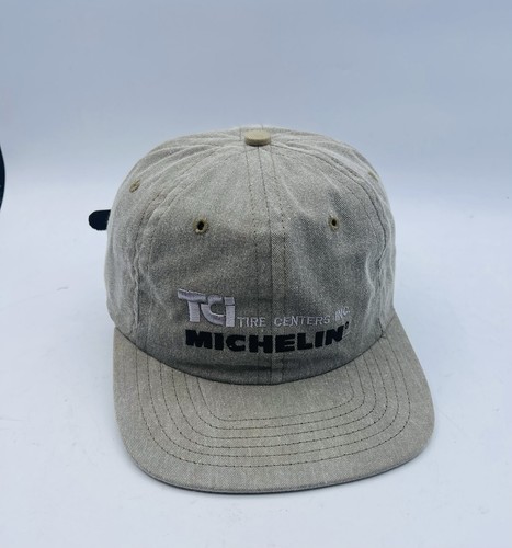 Vintage michelin strapback hat - vintage,