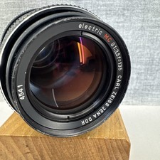 CARL ZEISS JENA M42 SCREW FIT  135MM F3.5 MC ELECTRIC MANUAL PORTRAIT LENS