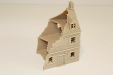 Damaged Destroyed Building French Normandy House 1:72 Wargaming  WW2 WW1 (5)