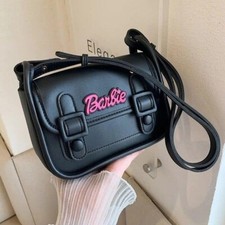 Barbie Black Faux Leather