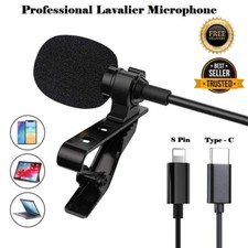 Lavalier clip lapel mic - clip-on,