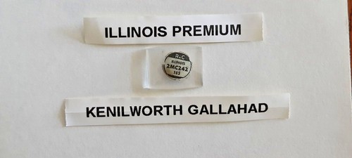 Illinois glass watch crystals - watch,