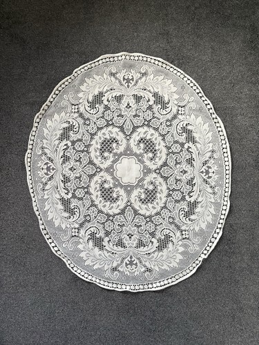 Vintage lace tablecloth - lace,