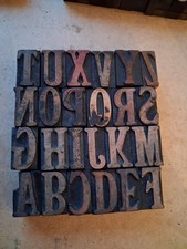 Wooden Letterpress Printers