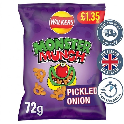 Walkers monster munch - monster, pickled