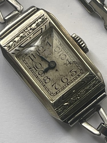 Vintage elgin art deco 14k - deco,