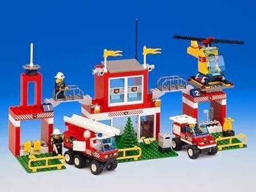 Lego 6554 fire blaze brigade - blaze,