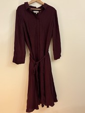 Hobbs Oxblood Navy Polka Dot