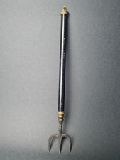 Georgian Antique Telescopic Brass Toasting Fork 1800's 