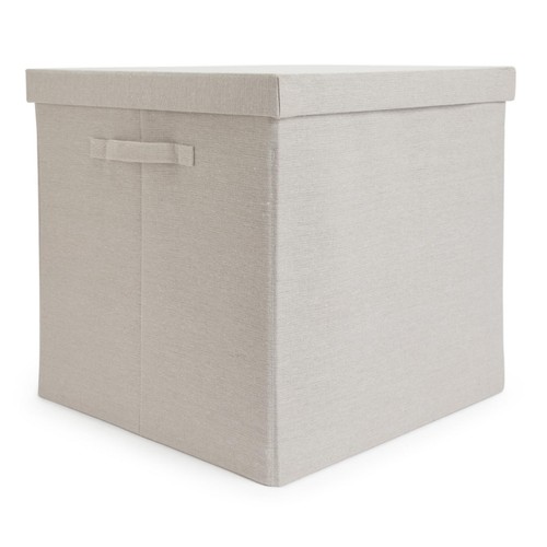 Fabric storage box 40cm cube - 40cm,
