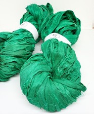 Sari silk ribbon, ribbon yarn