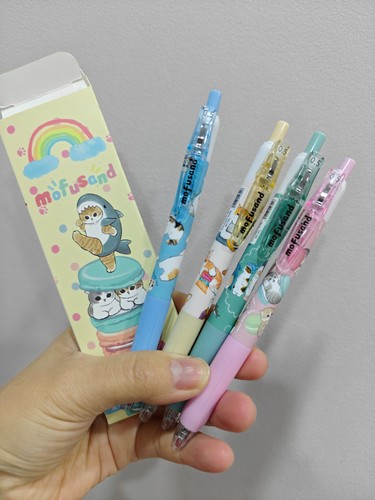 Pcs mofusand cute cat - cat, pens