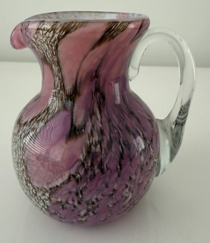 Vintage pink and grey swirl