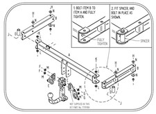 Audi A4 / A5 (2008 - 2015) Tow-Trust Detachable Towbar