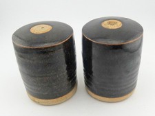 Somerset Studio Pottery Set of Salt and Pepper Pots made in Stoneware