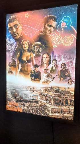 Led back light poster - back-light,