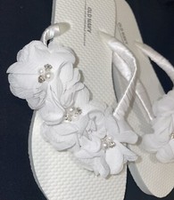 Handmade Wedding Flip Flops