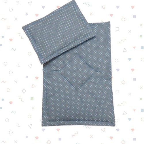 Dolls pram crib cover - pram/crib, set