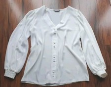 White Long Sleeved Blouse