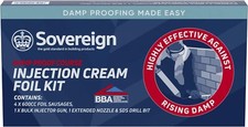SOVEREIGN 30616377 DPC Injection Cream Foil Kit  Damp Proofing Kit