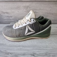 Reebok Crossfit Mens Nano 7.0 Trainers Shoes UK 7.5 EU 41 Green Grey Running